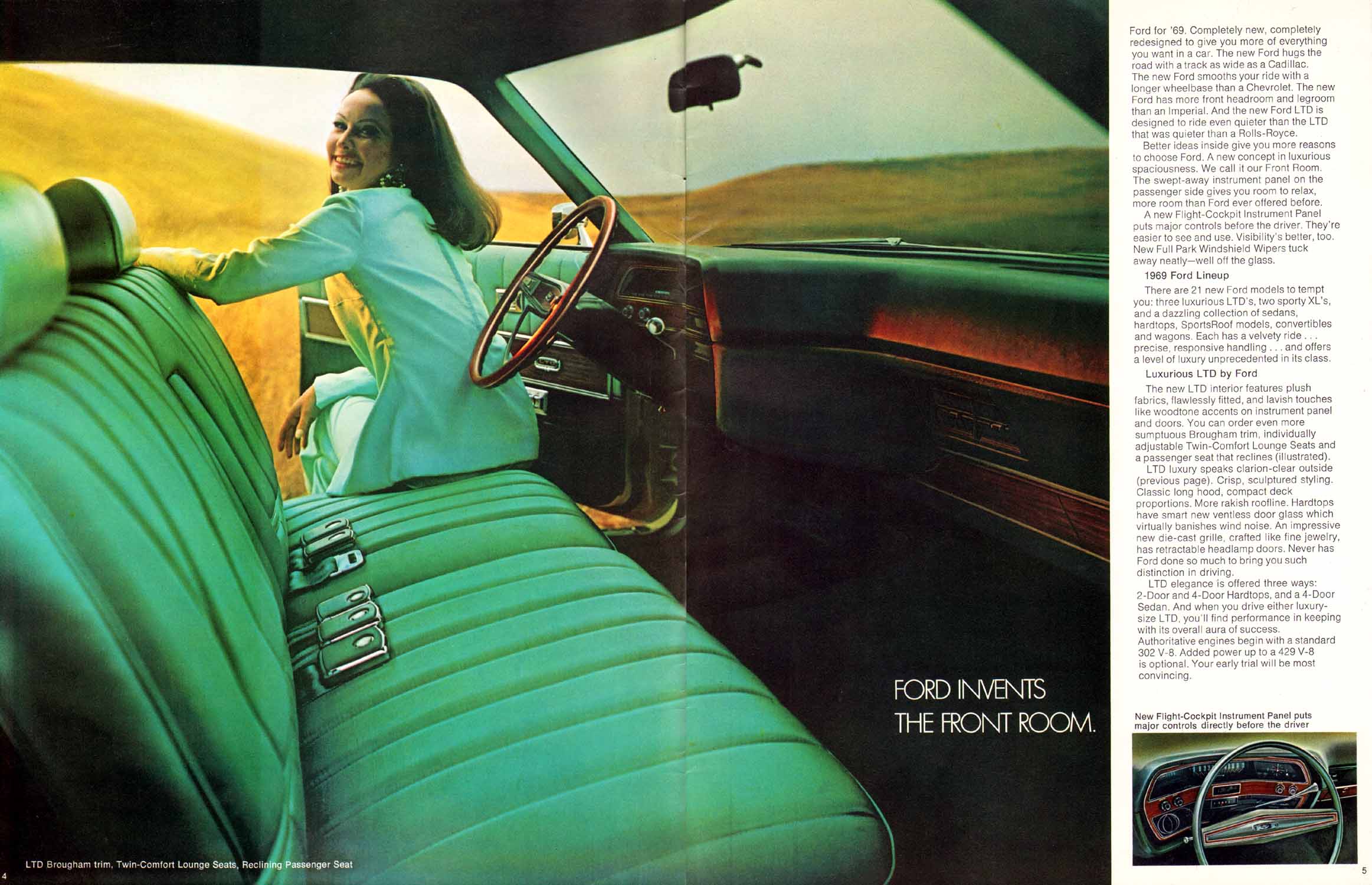 1969 Ford Full-Size Brochure Page 7
